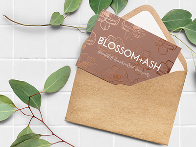 Blossom & Ash Card