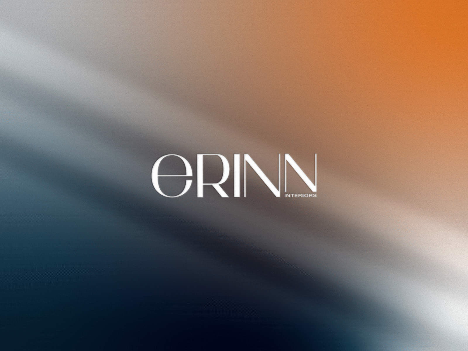 Erinn Interiors animation brand design brand guideline brand identity branding colour palette design logo logo design logotype typography