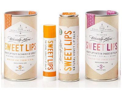 Sweet Lips Packaging branding design packaging typography