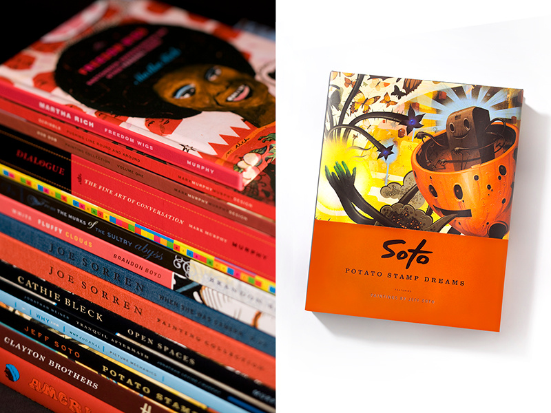 Murphy Design Art Books book design typography layout illustration design
