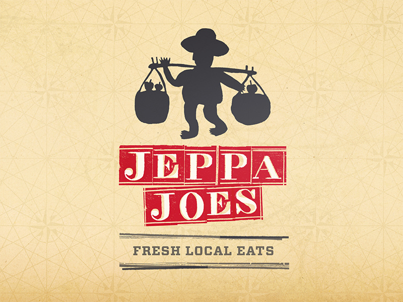 Jeppa Joes Corporate Identity illustration design logo packaging identity