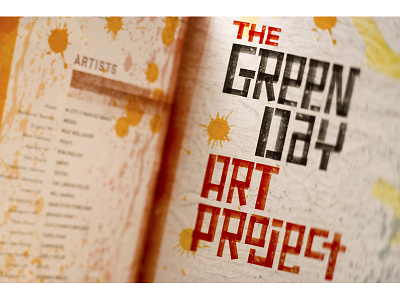 Green Day Catalog Design book design layout packaging typography