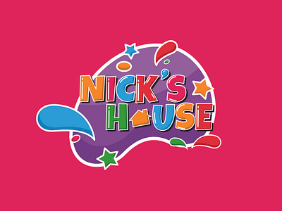 NICK'S HOUSE TV SHOW LOGO CONCEPT branding design graphic design logo