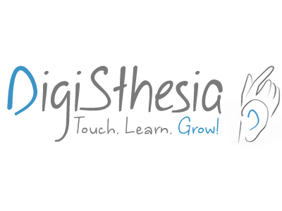 Name, logo and icon application children deaf digisthesia education handicap ios ipad lyon synesthesia teaching
