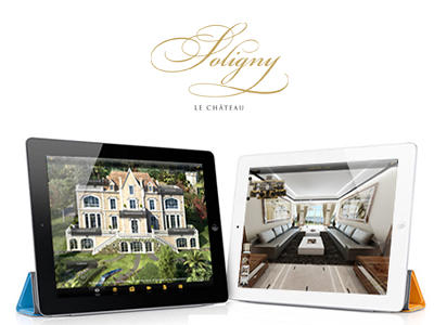 Soligny iPad App ipad landscape