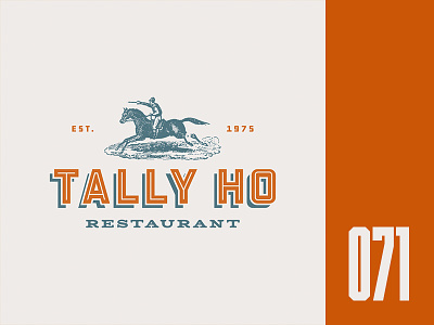 Everyday - 071 everyday logo restaurant restaurant logo tally ho typography