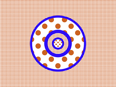 Circle Eye - Eye 30 circle dots eye halftone pop art