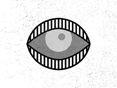 Textured Eye - Eye 77 100 day project distressed eye grain halftone rough texture vintage