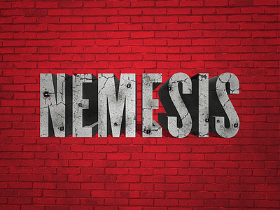 Nemesis - Type (09) 100 day project action blood bullets comic book graphic novel mark millar nemesis type typography