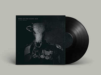 Sons of the Silent Age - A New Breed album art cover art mockup music photo manipulation vinyl