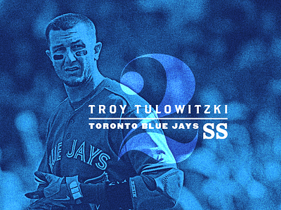 Tulo - Type 39 baseball blue blue jays mixing type mlb shortstop type typography