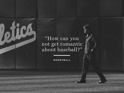 Moneyball - Type 41 athletics baseball mlb moneyball oakland quote type