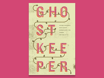 Ghostkeeper Gig Poster