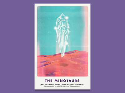 Minotaurs Gig Poster