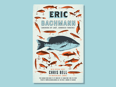 Eric Bachmann Gig Poster