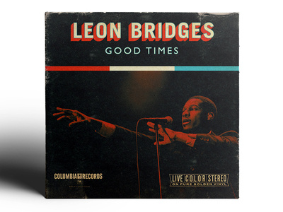 3 - Leon Bridges album art album artwork album cover jazz cover leon bridges retro soul vintage
