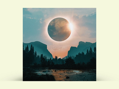 Album Cover album art cover art eclipse photo manipulation surreal surrealism