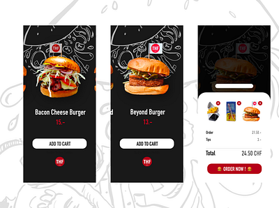 Day 2 — Checkout adobexd burger checkout dailyui ui uidesign uidesignchallenge