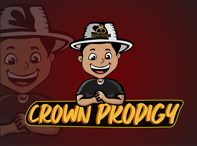 crown prodigy cartoon character design illustration logo logos mascot mascot character mascot design mascotlogo vector
