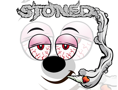 stoned branding canabis cartoon character design illustration illustrator mascot mascot character mascot design mascotlogo