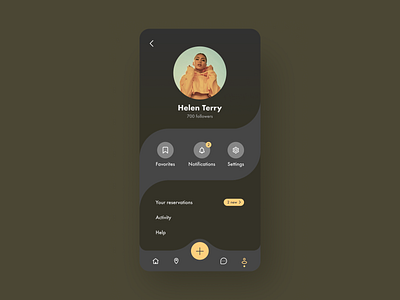 User profile app dailyui design profile ui user experience user interface user profile ux uxui