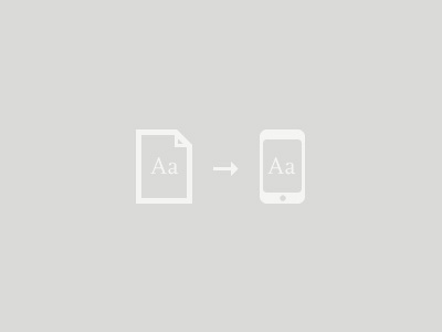 Send to Readmill book file icons illustration phone readmill