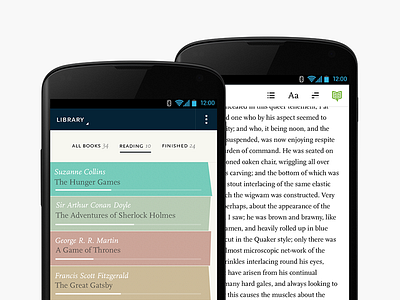 Readmill for Android - Coming soon! android app ebook epub minimal pdf reader readmill