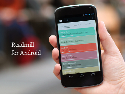 Readmill for Android android app ebook epub minimal reader readmill tech