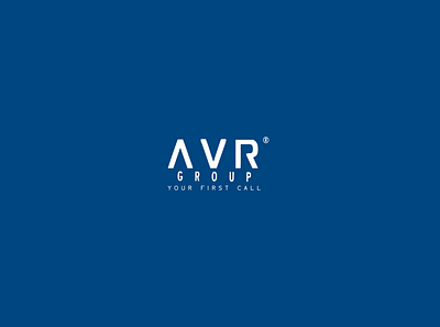 avr group logo branding design illustration illustrator logo minimal typography vector website