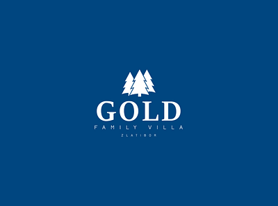 gold vila logo branding design illustration illustrator logo minimal typography vector website