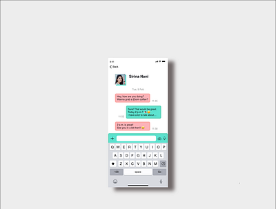 Daily UI 13 Direct messaging daily ui dailyui dailyuichallenge day013 sketch