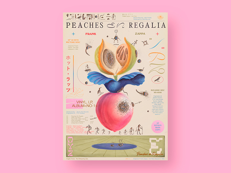 Peaches en Regalia by Angello Torres on Dribbble