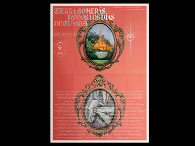 Tierra Comerás, Todos los Días de tu Vida book color design editorial graphic magazine poster typography