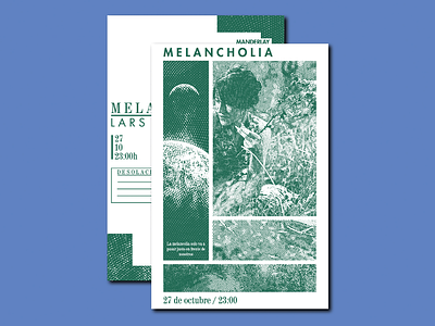Postcard - Melancholia - Lars Von Trier lars melancholia melancolia postal trier von