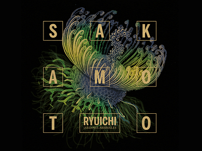 Sakamoto Ryuichi - Cover Book ernst front haeckel ryuichi sakamoto