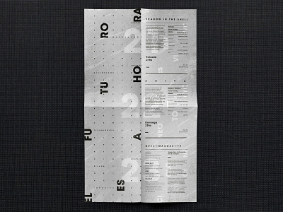 Future design editorial fadu grid layout poster typo uba