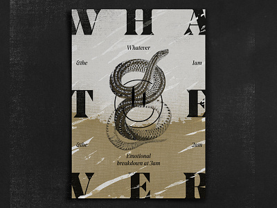 whatever 365 design ever graphic layout poster typography what