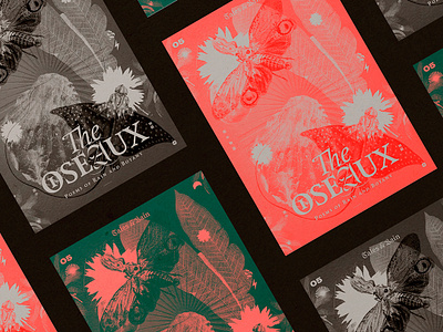 The Oiseaux — Poster Collection 2019 aesthetic collection color design editorial graphic layout nature poster typography