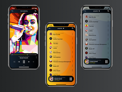 music player daily ui 009