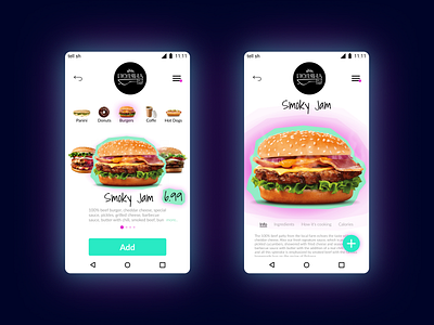 E-Commerce Shop for my favorite burger cafe Polyana