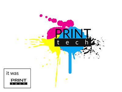 logo redesign in CMYK style | company refilling cartridges