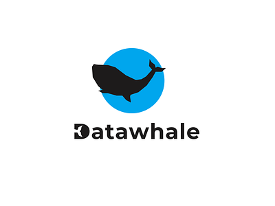 Logo Datawhale app art branding dailyui data datawhale design illustration logo logotype ui ux vector whale