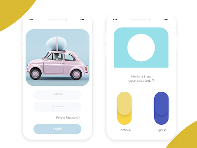 Daily UI #001 (Login Screen) android app android app development app brand brand agency daily ui daily001 design icon ios iphone kits mobile splashpage ui ux