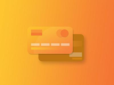 Credit Cards 2d bill bill payment card credit credit card debit ecommerce ecommerce shop goldcard gradient design interaction mobile online purchase shop app simple transfer ui