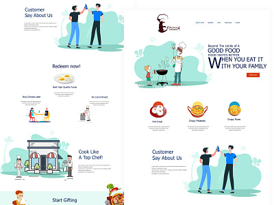 Landing page chef