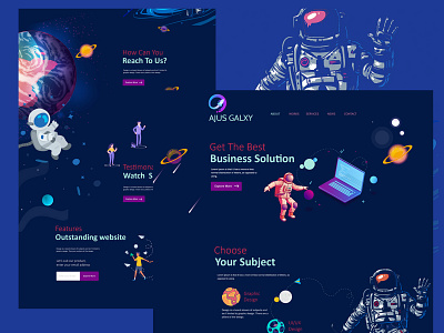 Creative Landing page