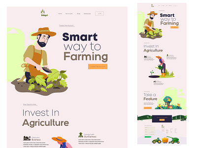 Landing page Nature