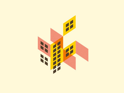 Iso Buildings illustration isometric