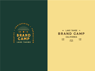 blimp crimp brand camp brand studio google logo type