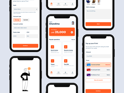 Finance app redesign